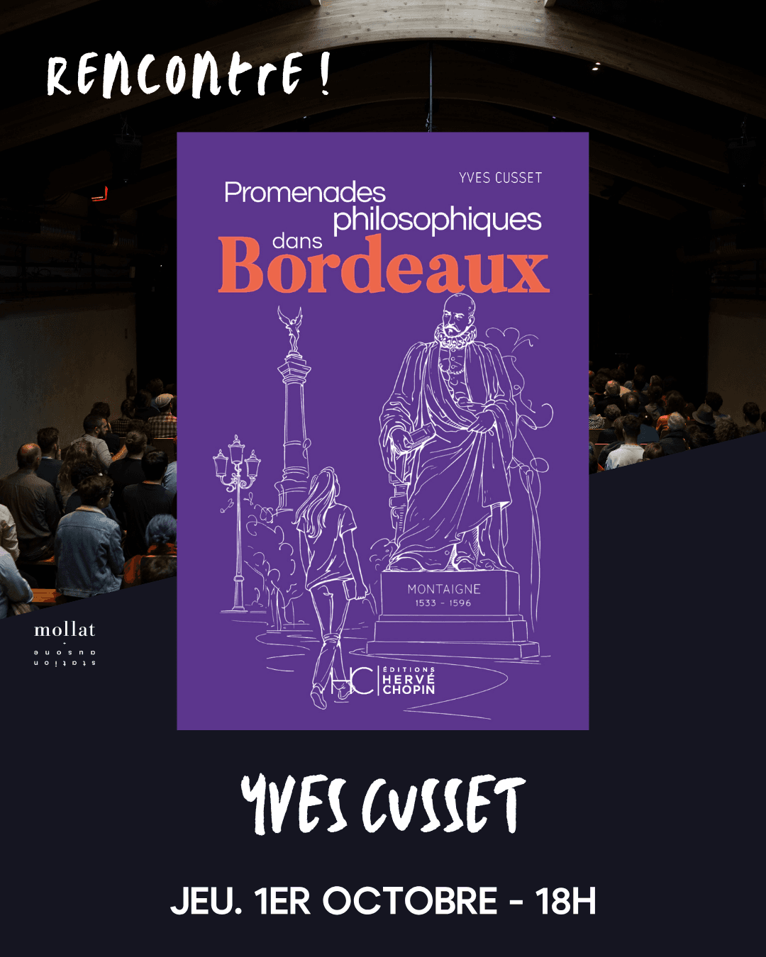 Rencontre avec Yves Cusset