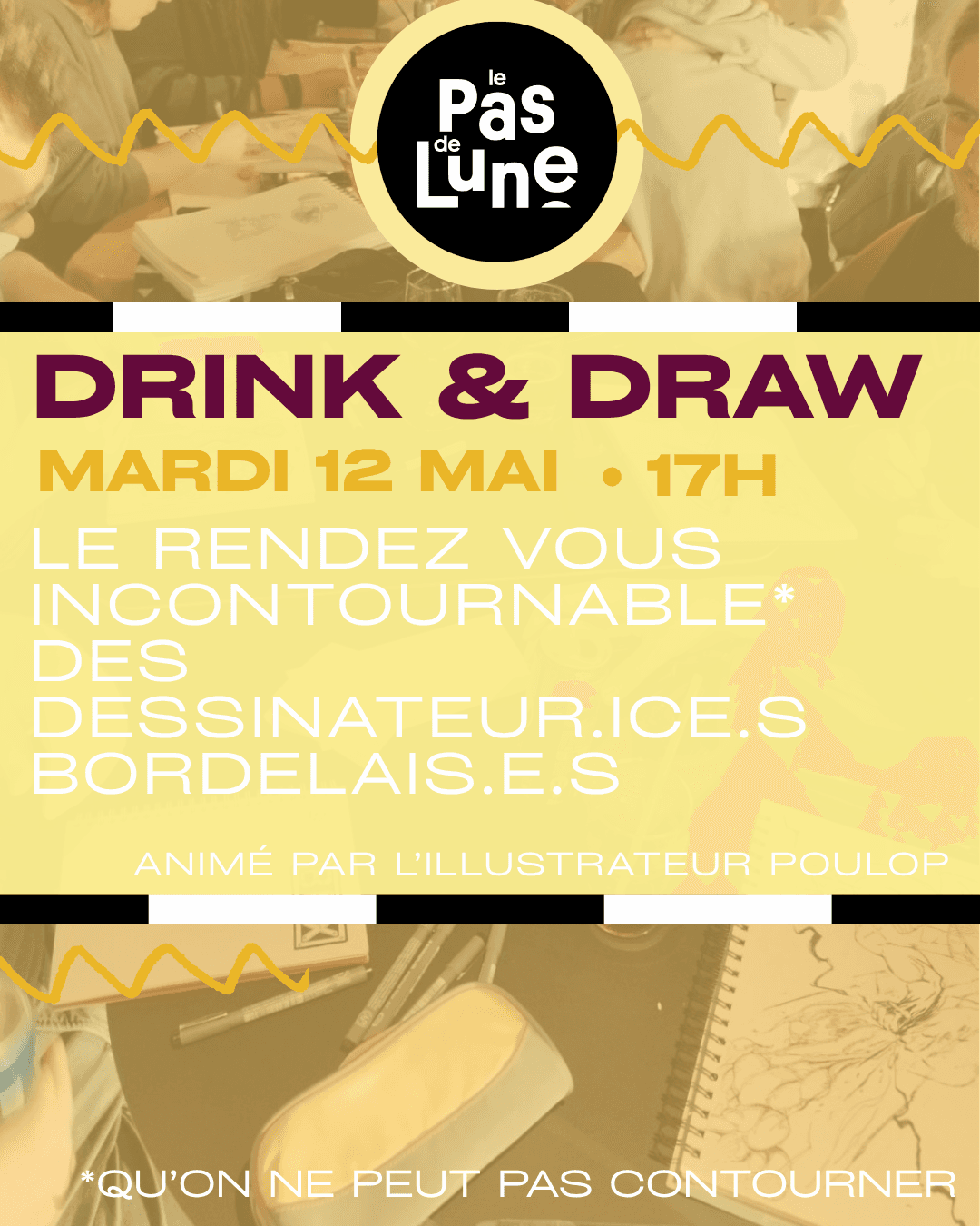 DRINK & DRAW