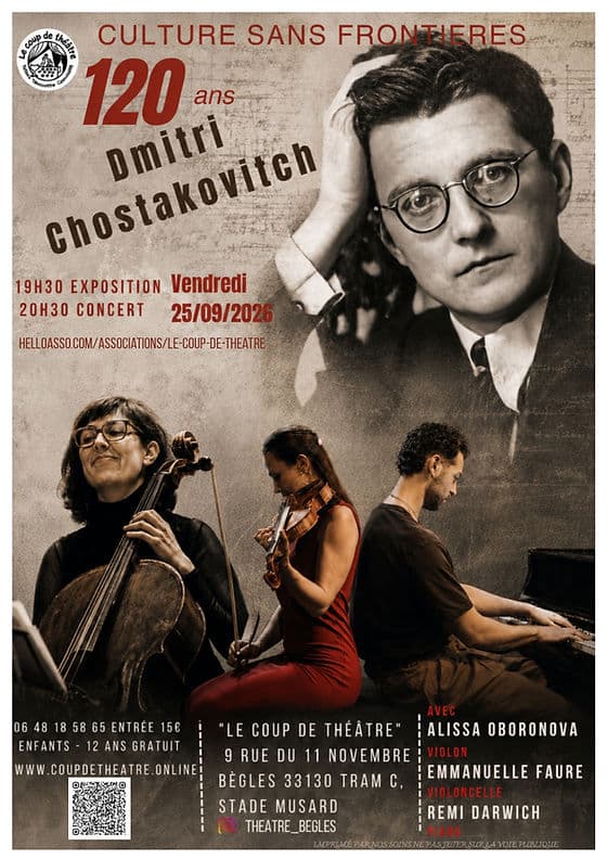 "L'Ombre et la Lumière"  Hommage pour les 120 ans de Dmitri Chostakovitch