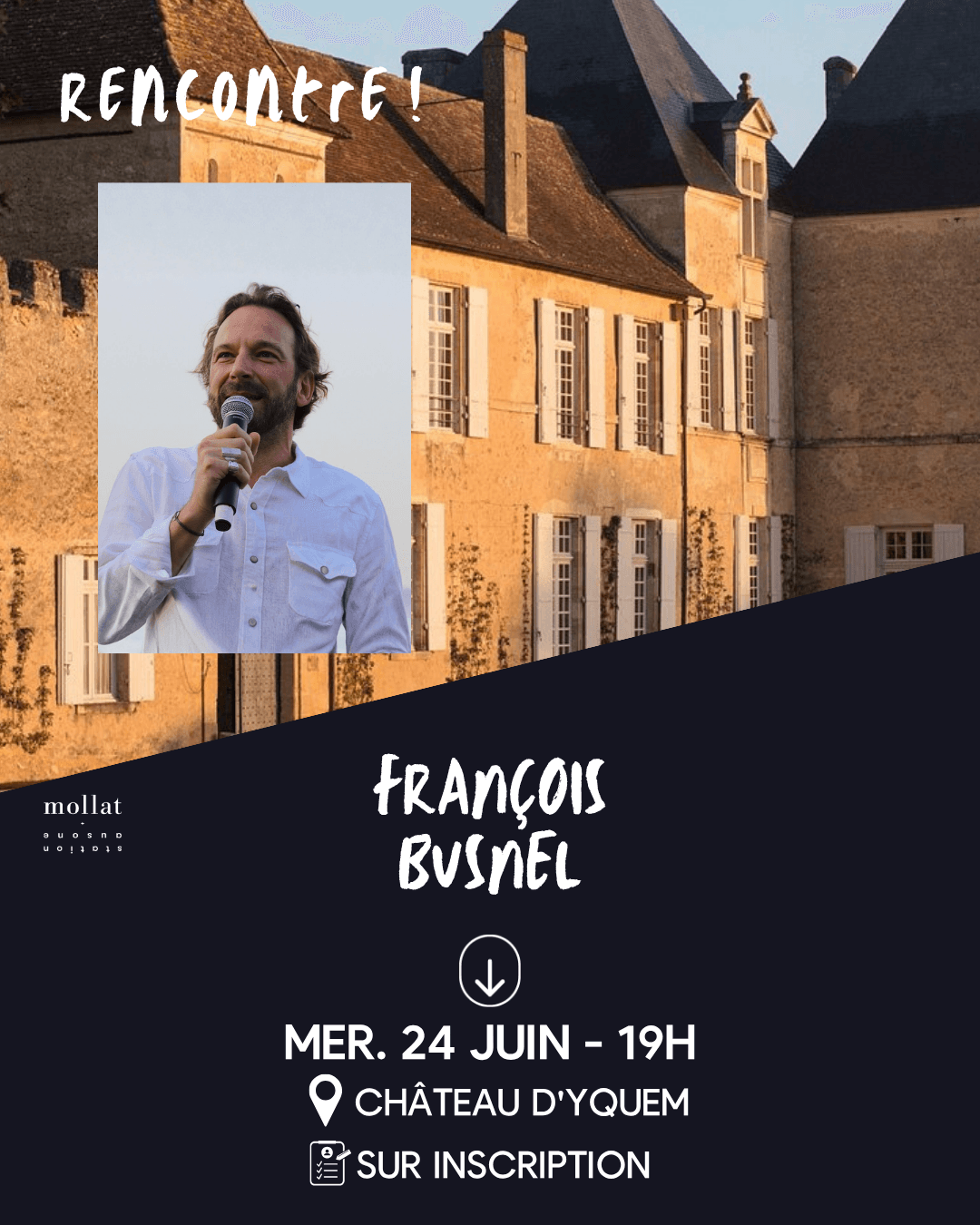 Rencontre avec François Busnel
