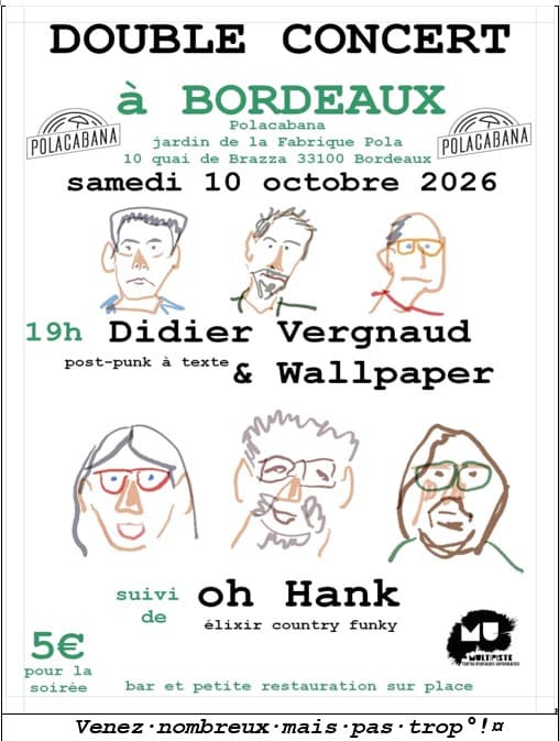 oh Hank invite Wallpaper featuring Didier Vergnaud