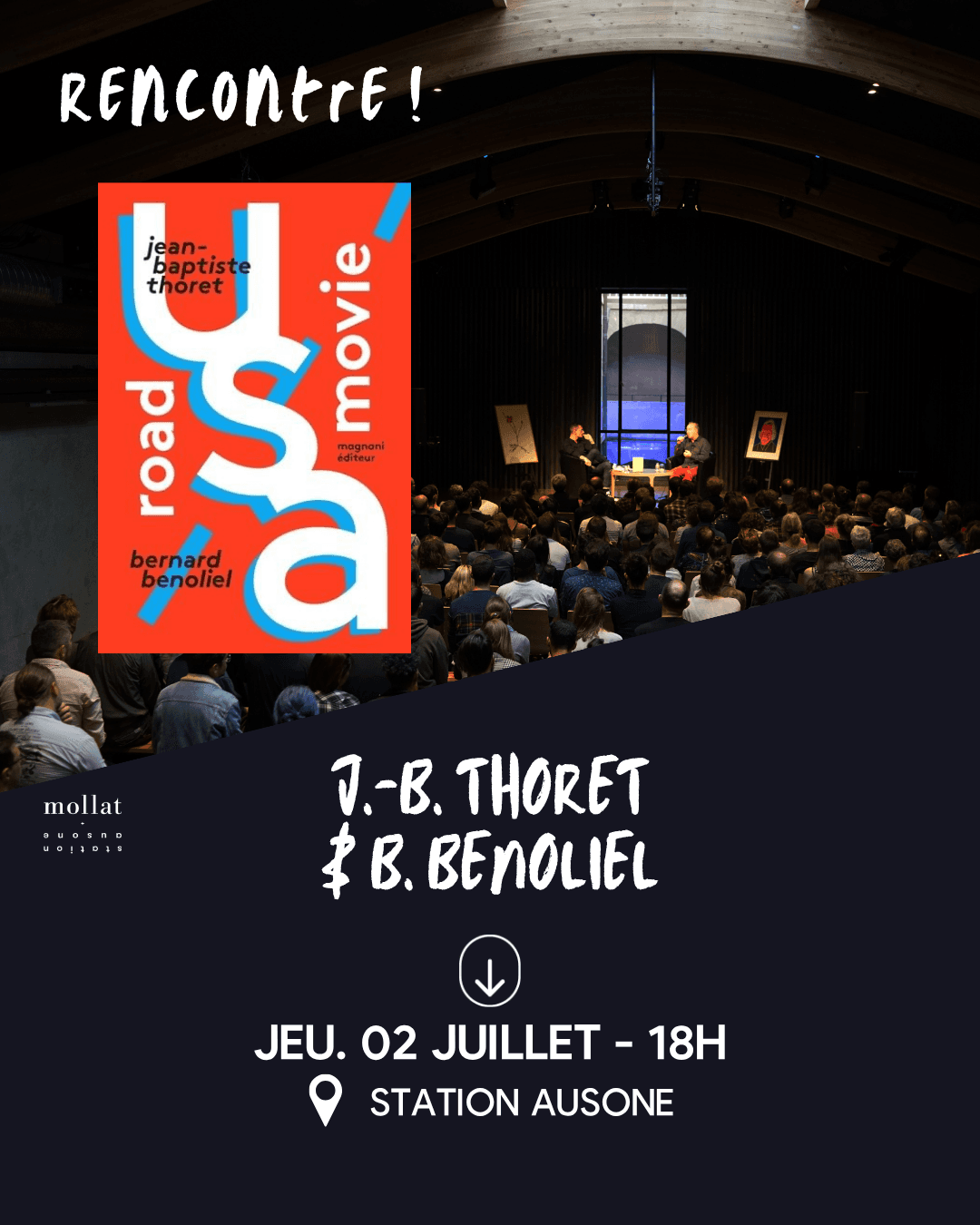 Rencontre avec Jean-Baptiste Thoret et Bernard Bénoliel