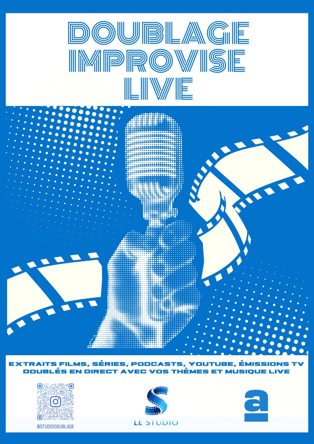 Doublage improvisé en live