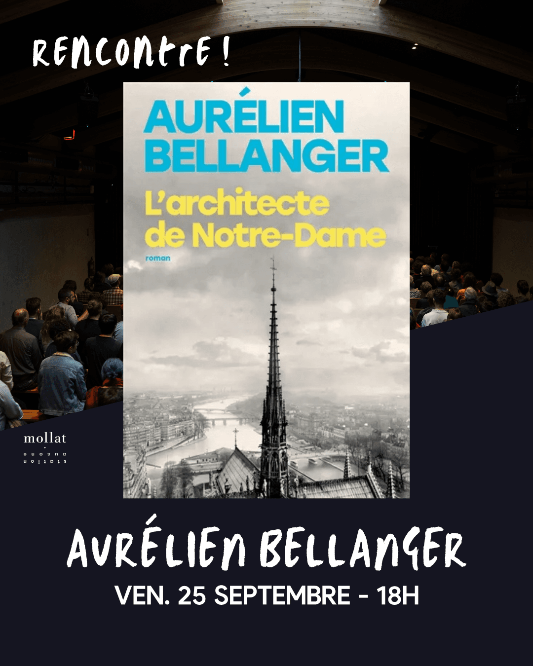 Rencontre avec Aurélien Bellanger