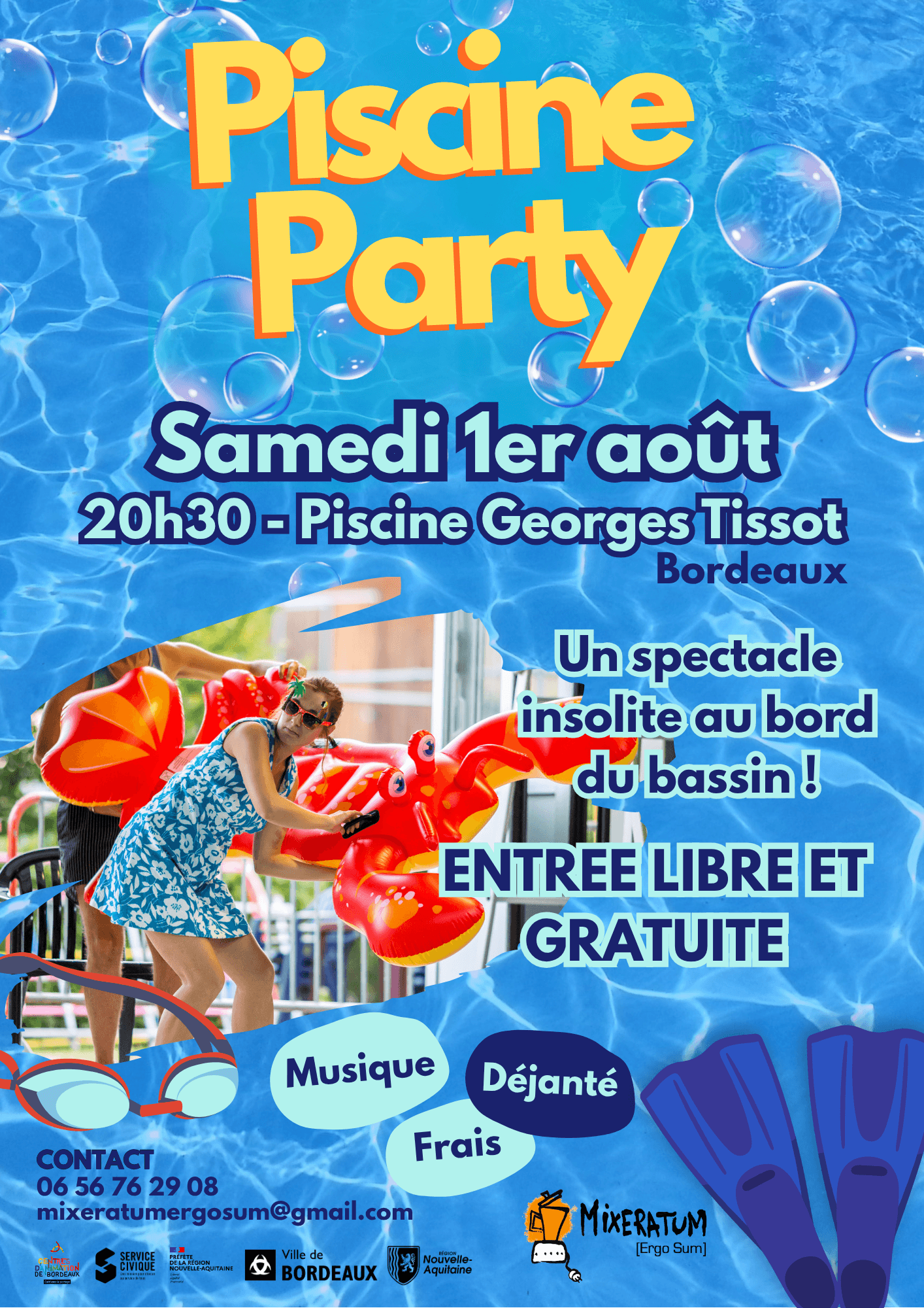 Piscine Party - Spectacle en piscine