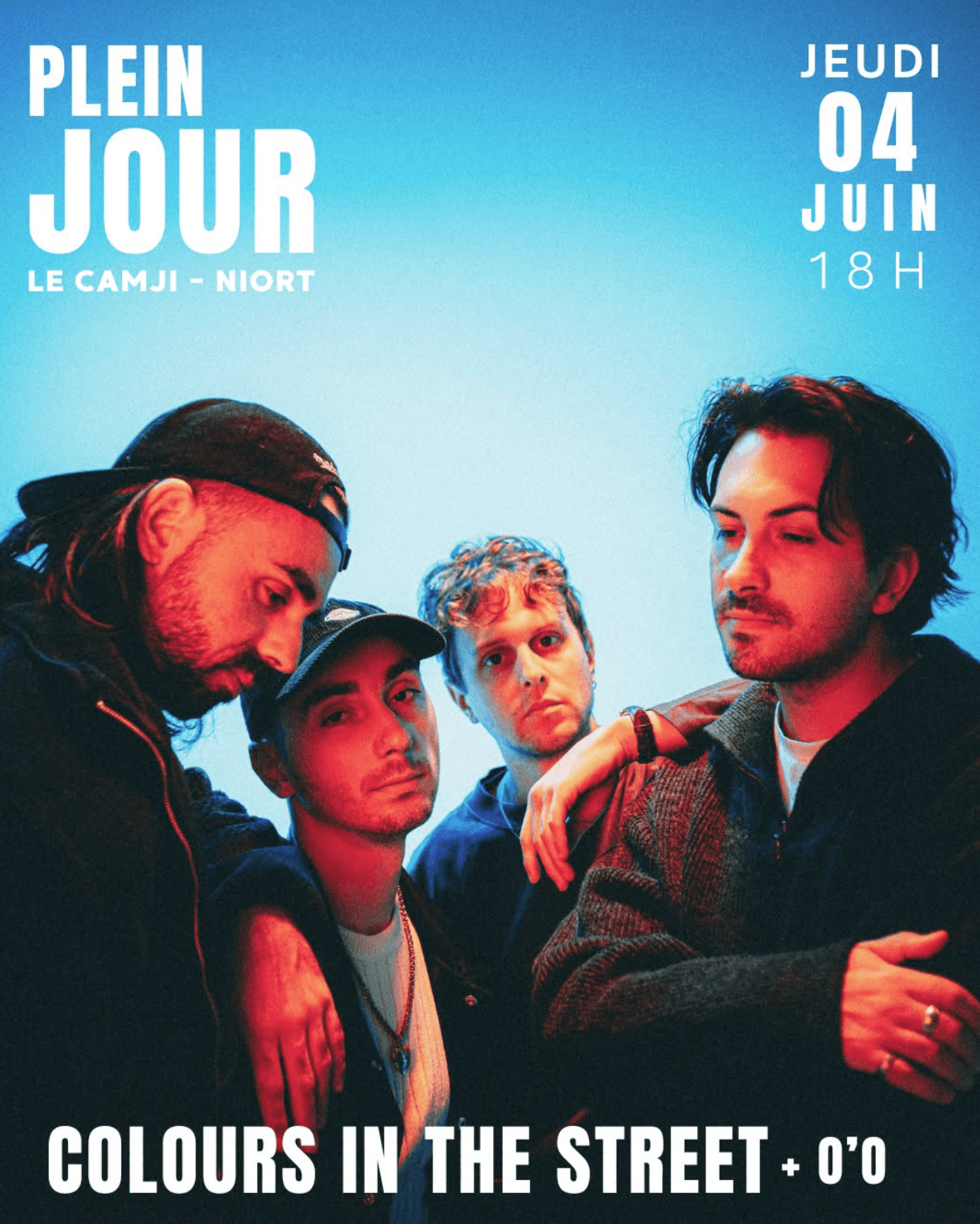 PLEIN JOUR : COLOURS IN THE STREET + O'O