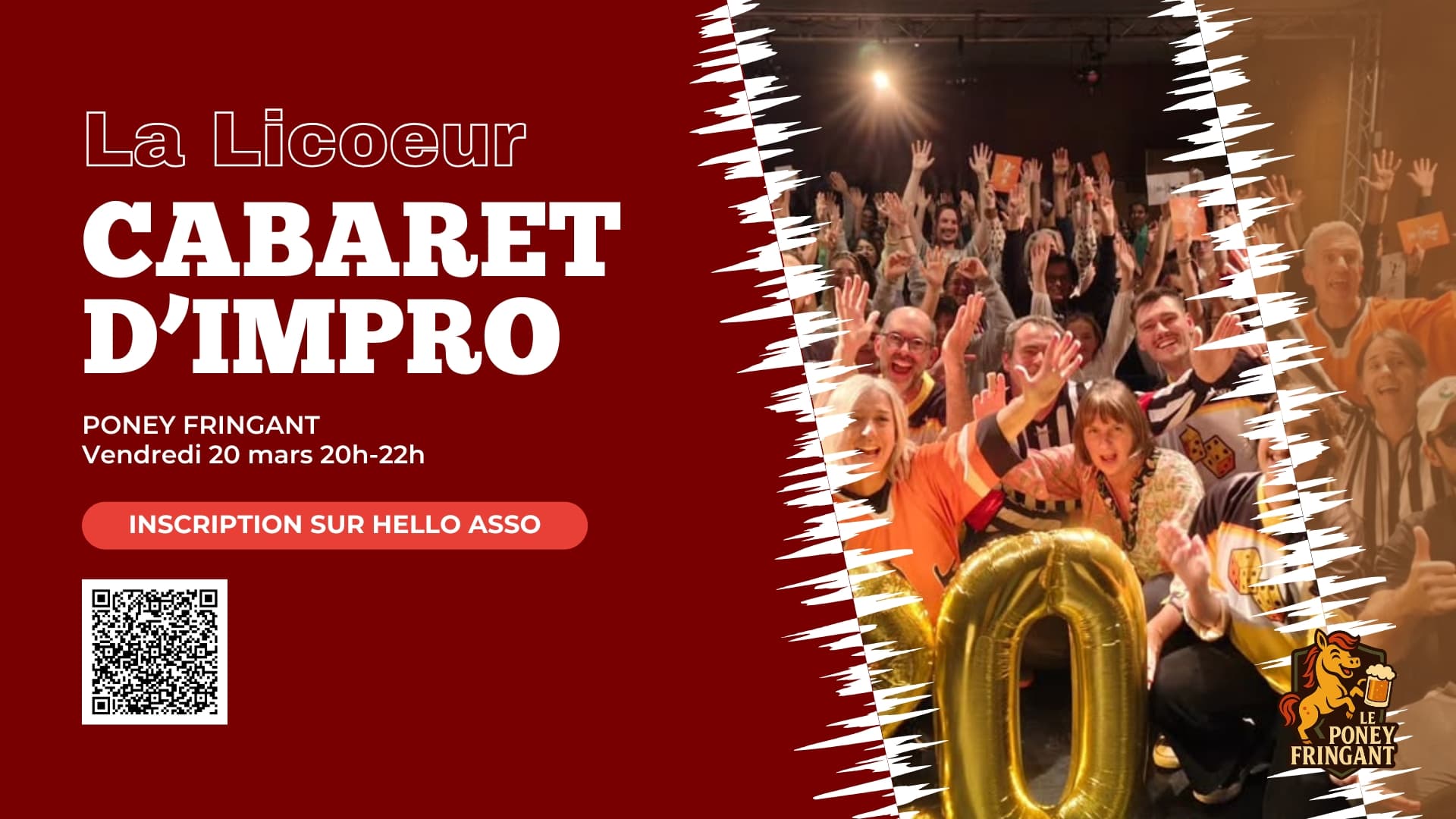 Cabaret d'impro avec La Licoeur