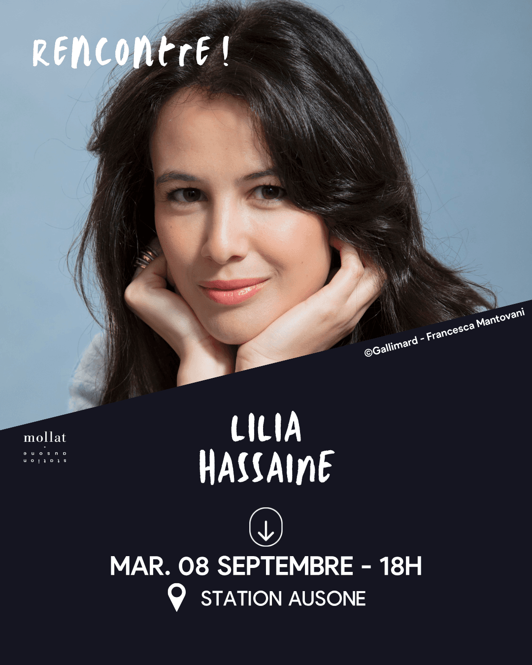 Rencontre avec Lilia Hassaine