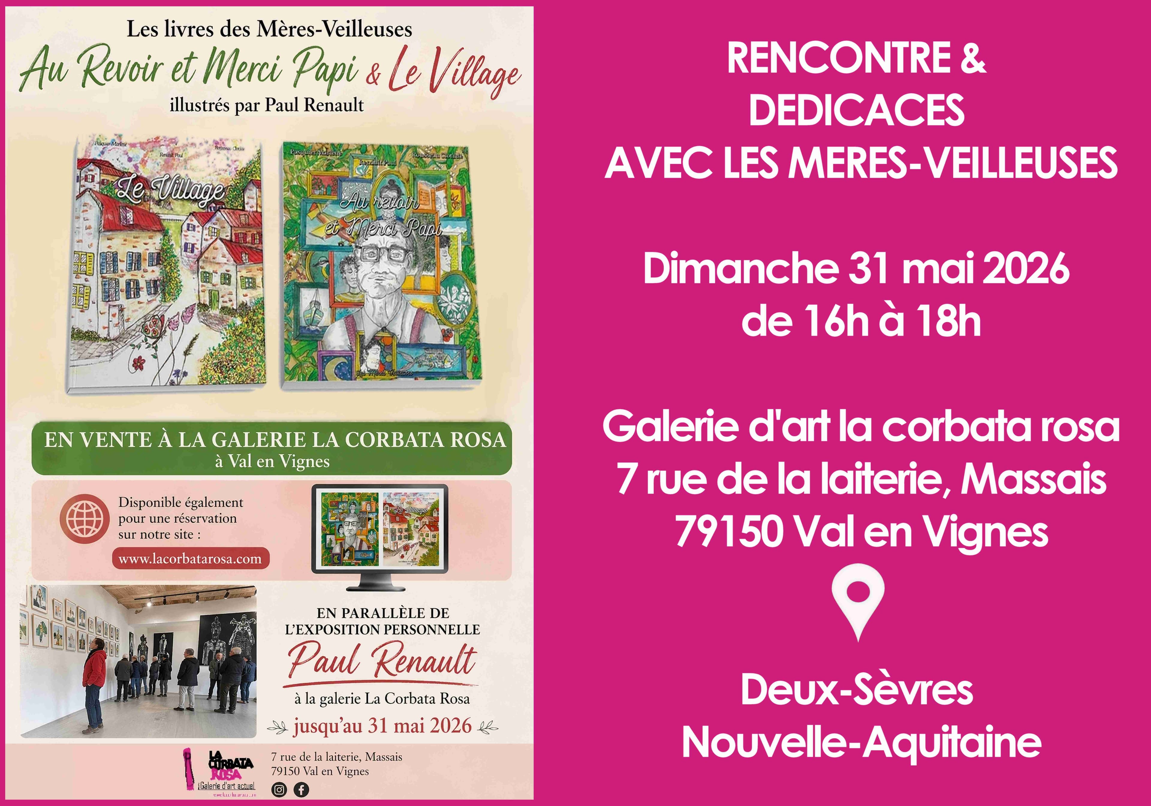 Rencontre et dédicace avec les Mères-Veilleuses