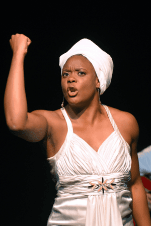 Portrait de Ludmilla en Nina Simone