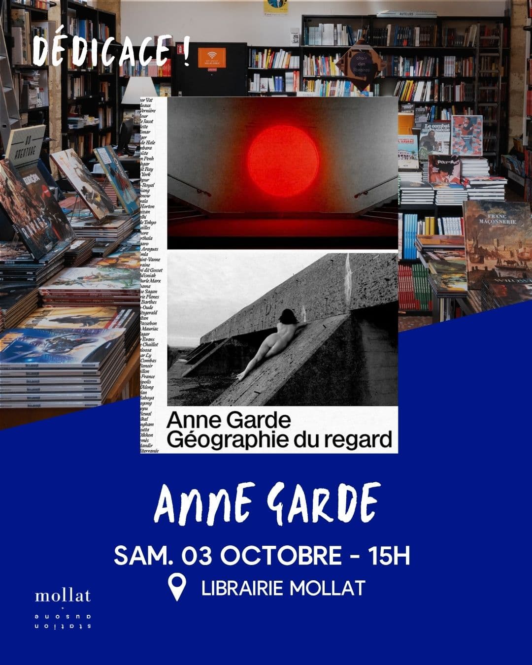 Dédicace de Anne Garde