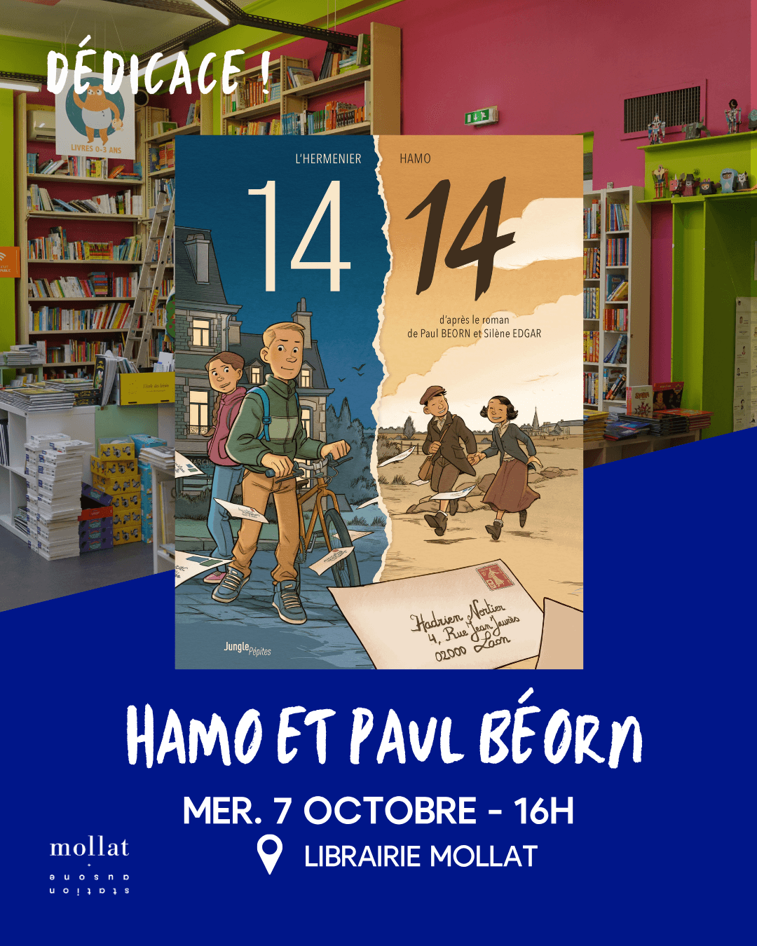 Dédicace de Hamo & Paul Béorn