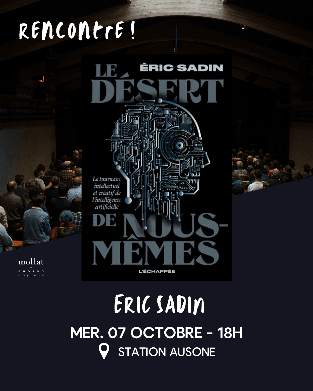 Remise du Prix Jacques Ellul : Eric Sadin