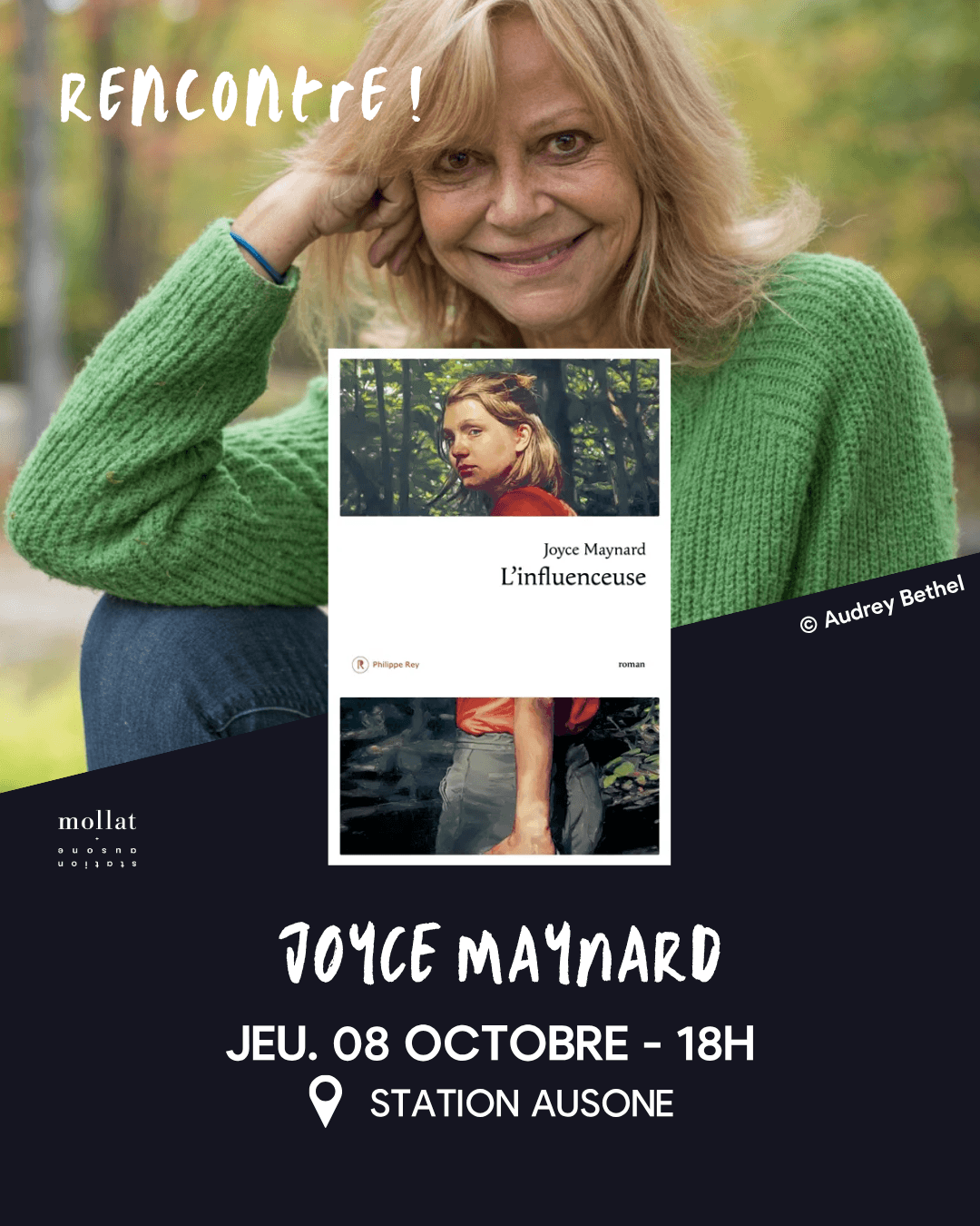 Rencontre avec Joyce Maynard