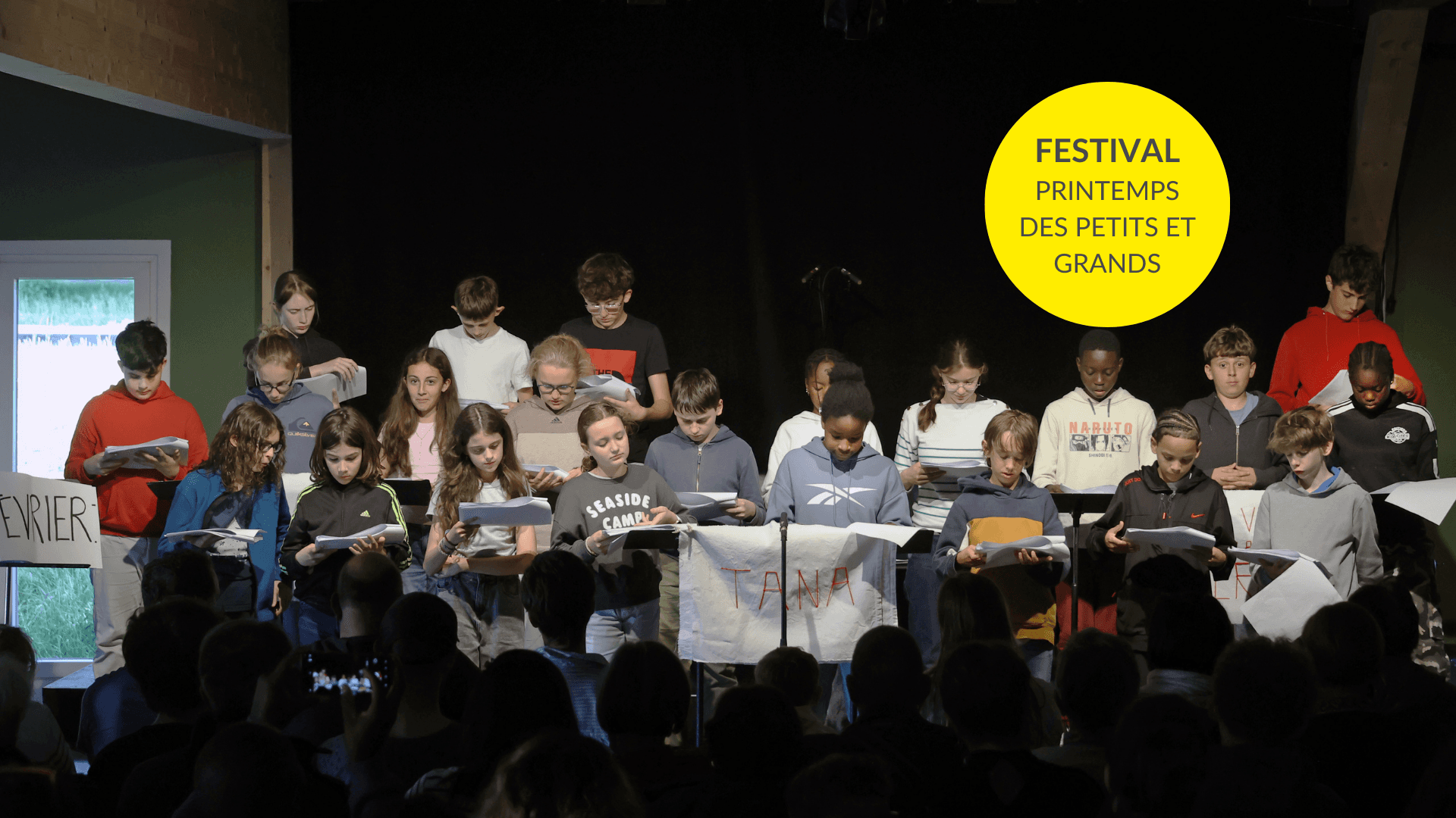 Printemps des Petits et Grands - Lecture des Collégiens