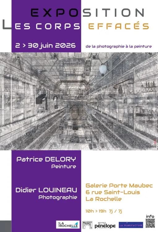 Patrice Delory + Didier Louineau - Les corps effacés, de la photographie à la peinture