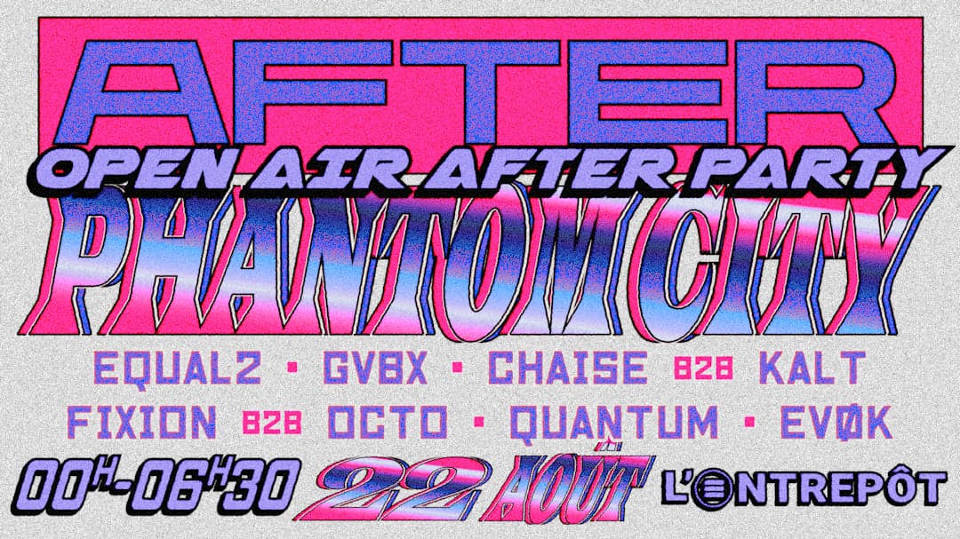 After Phantom City // Equal2 - GVBX - Chaise b2b Kalt - ...