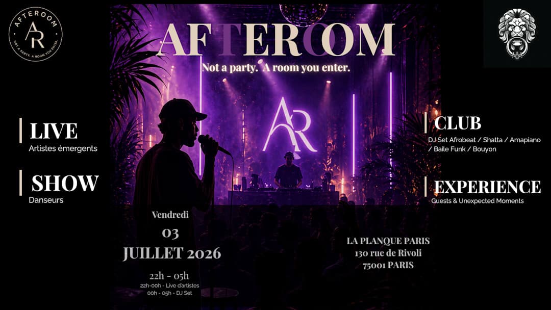 AFTEROOM - 1ERE EDITION