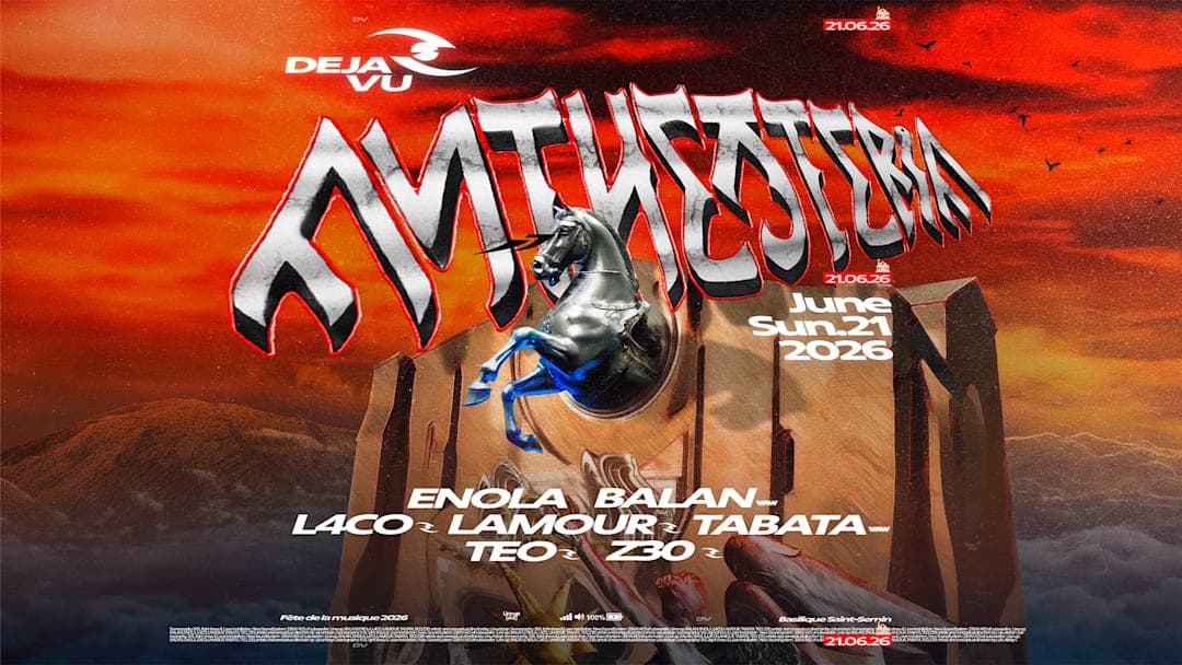 ANTHESTERIA - Fête de la Musique 2026
