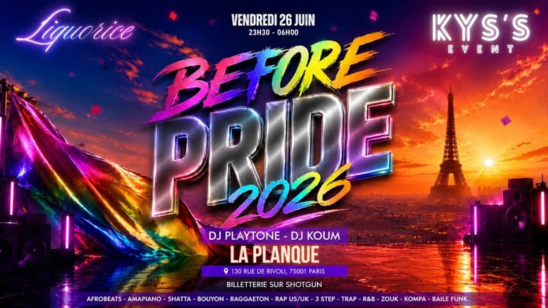 BEFORE PRIDE - KYS'S & LIQUORICE