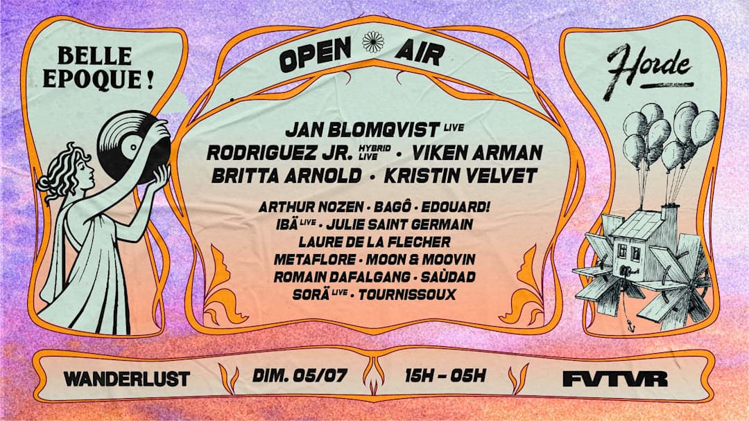 BELLE EPOQUE! x HORDE OPEN AIR