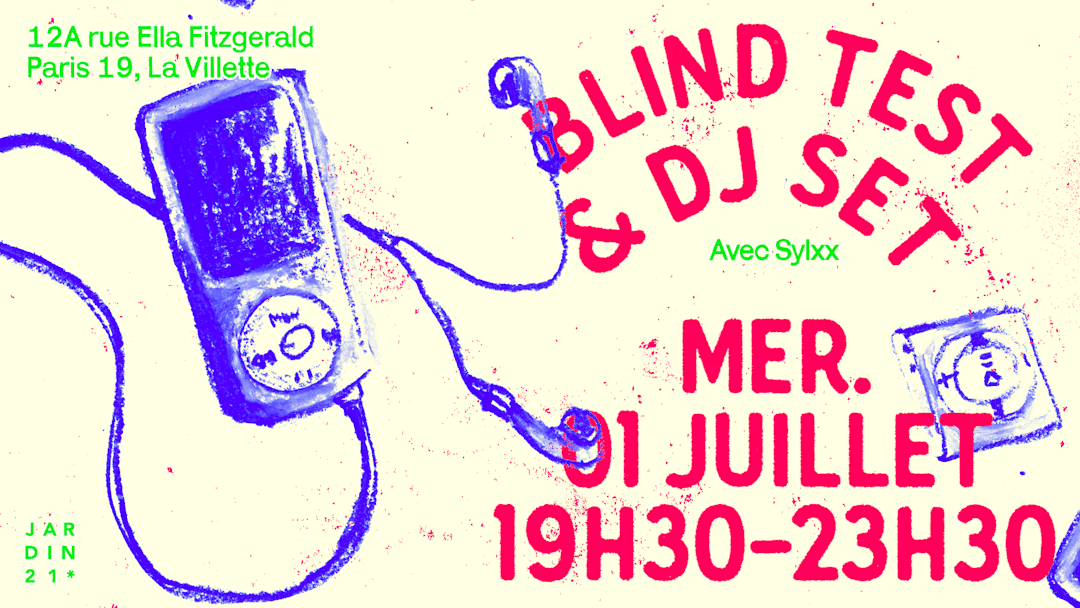 Blindtest & DJ set - Jardin21