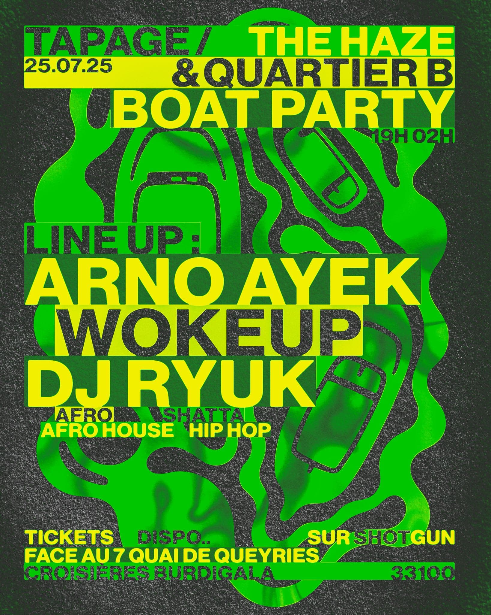 Boat Party -  Tapage X Quartier/The Haze