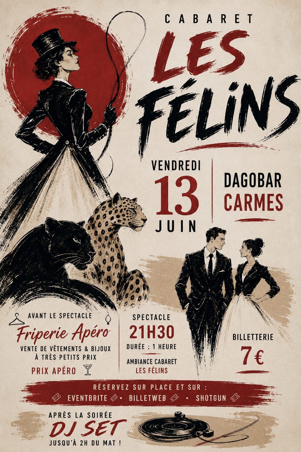 CABARET Les Félins