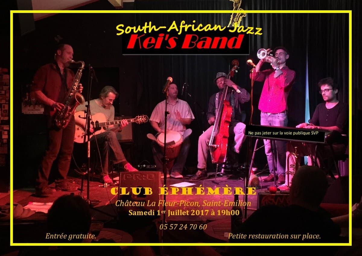 Club Ephémère avec Kei's Band