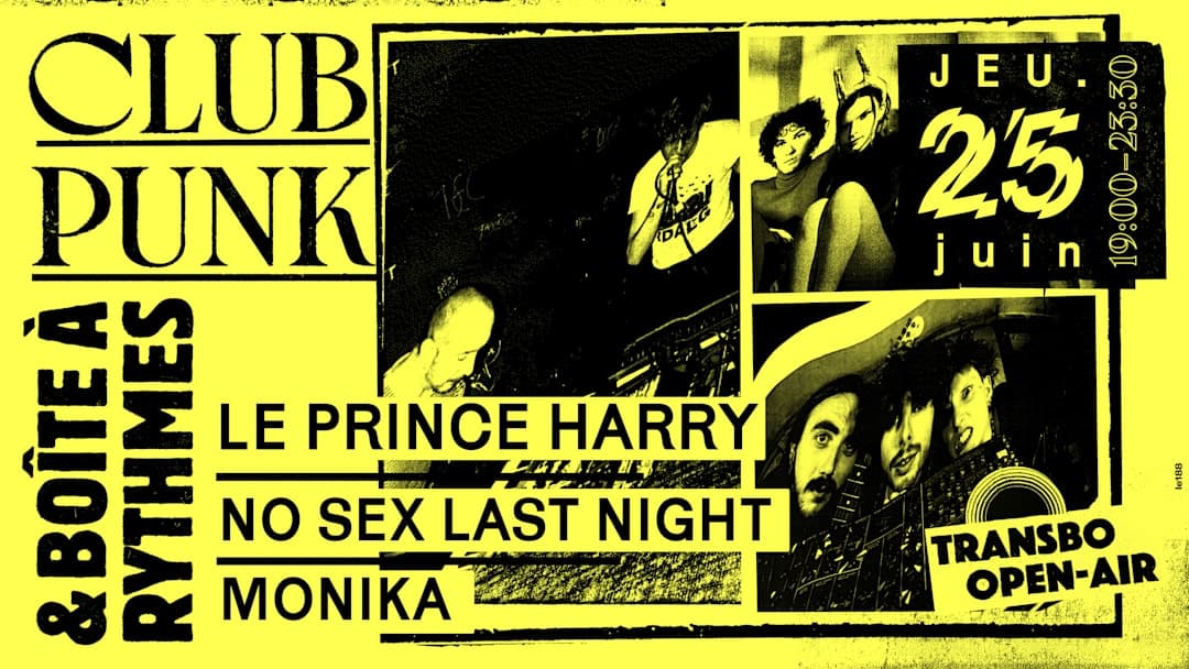 Club Punk & Boîte à Rythmes x Open-Air