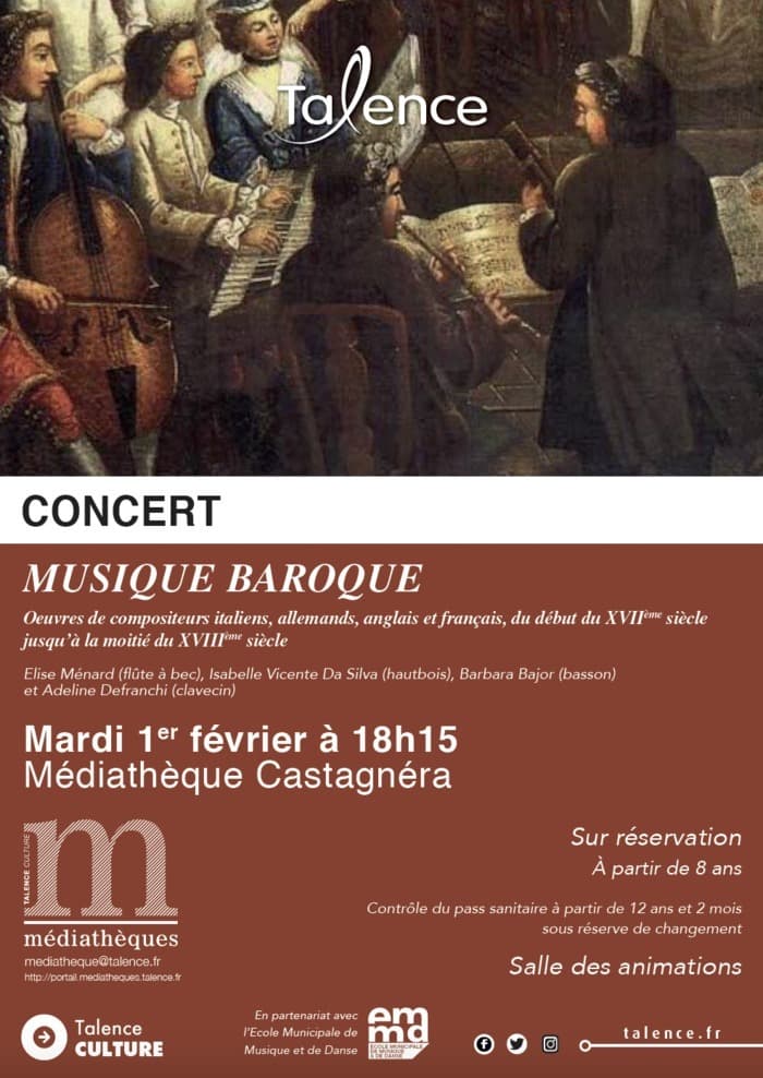 CONCERT DE MUSIQUE BAROQUE