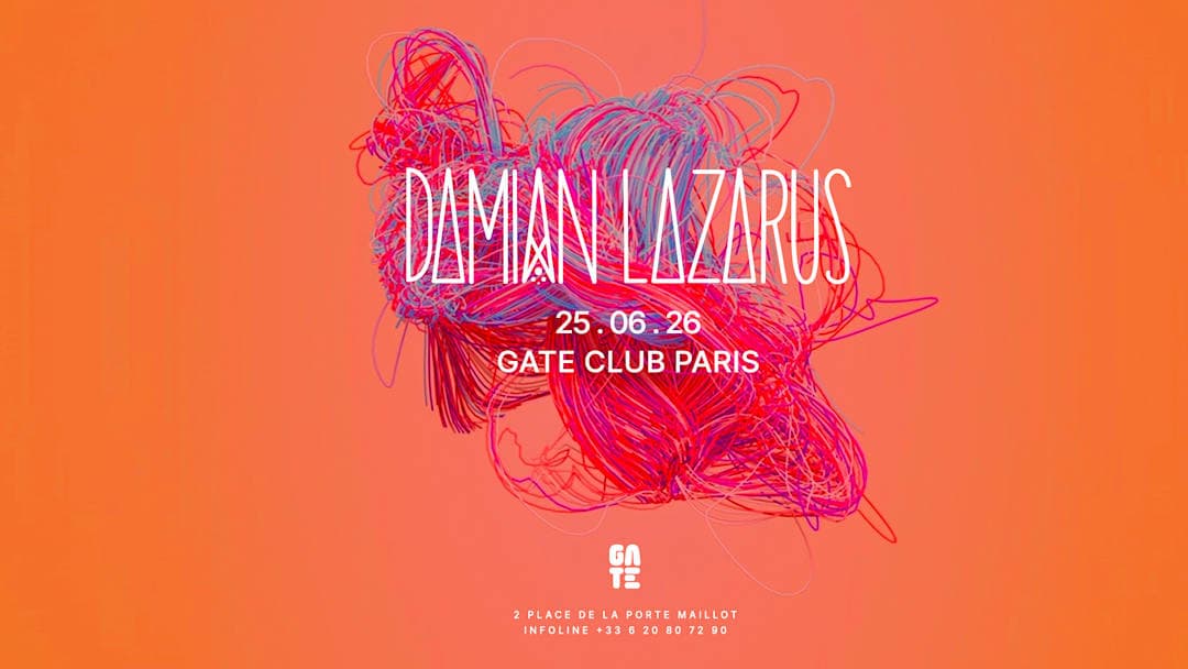 DAMIAN LAZARUS at Gate club Paris