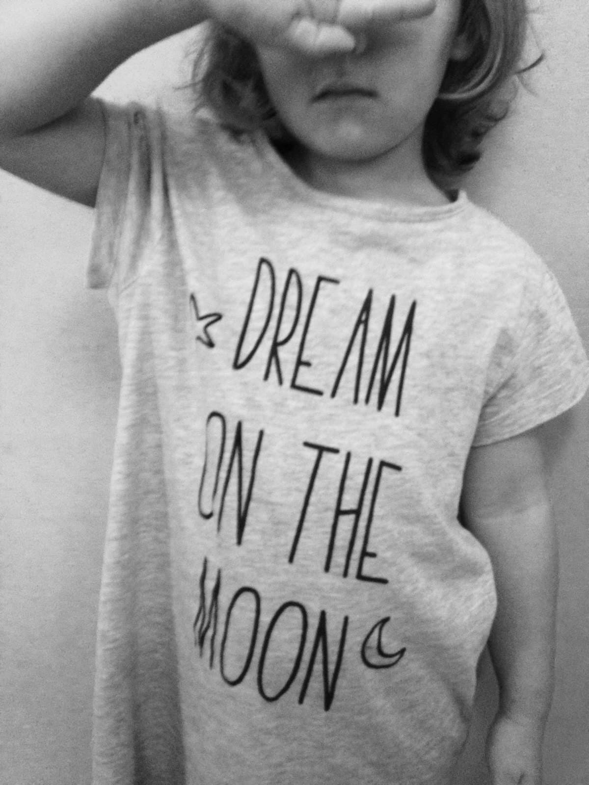 Dean on the moon