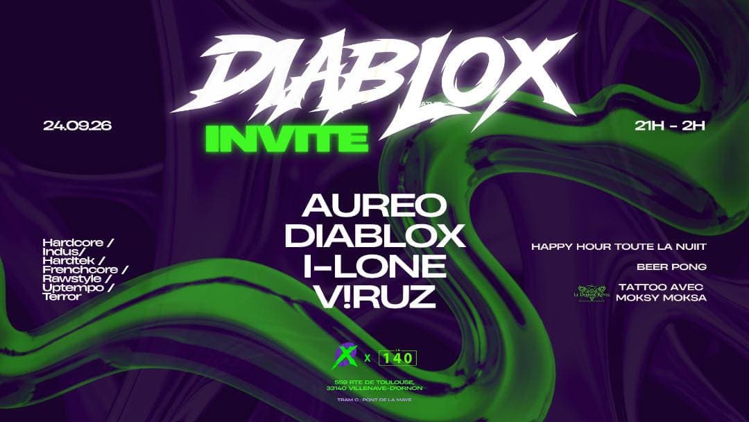 Diablox Invite - Aureo, I-Lone, V!ruz