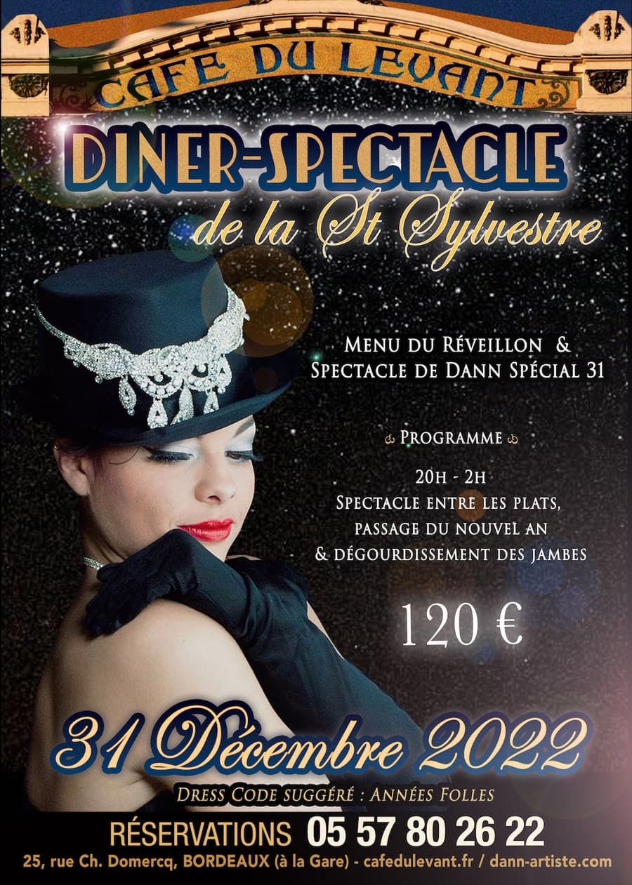 Diner-Spectacle de la Saint-Sylvestre