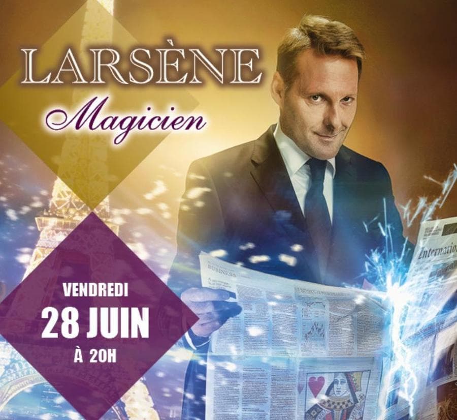 Dîner / spectacle : Larsene le magicien