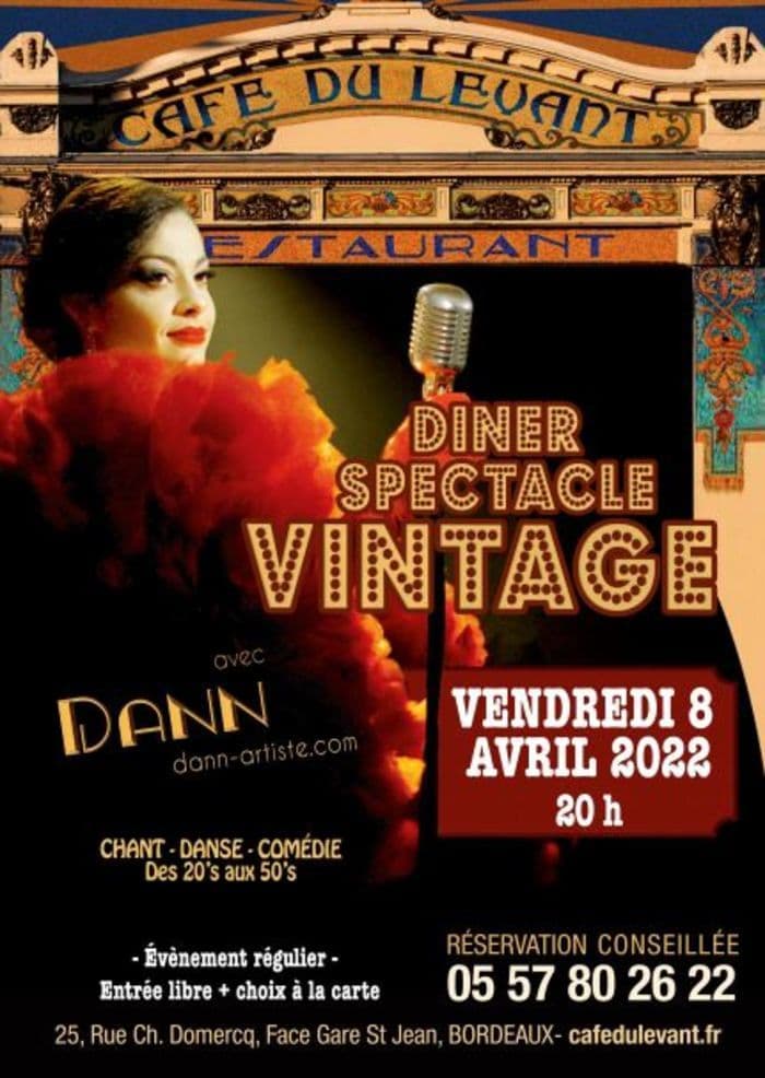 Dîner Spectacle Vintage