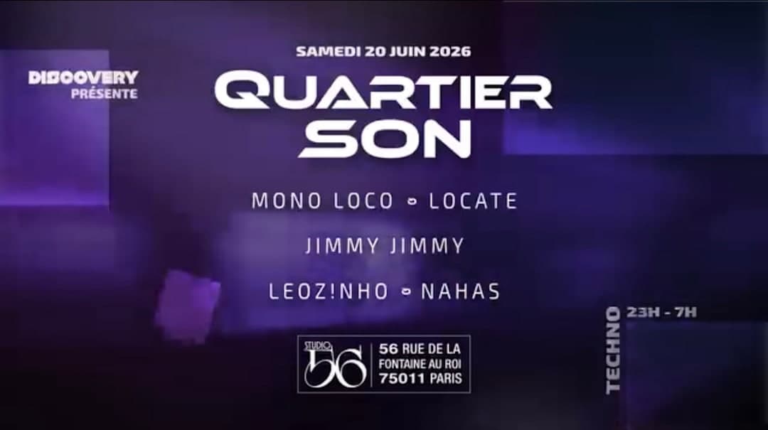 DISCOVERY présente : QUARTIER SON