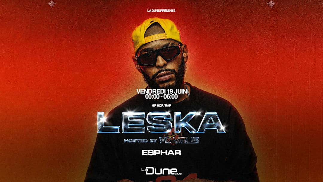 DJ LESKA - VENDREDI 19 JUIN