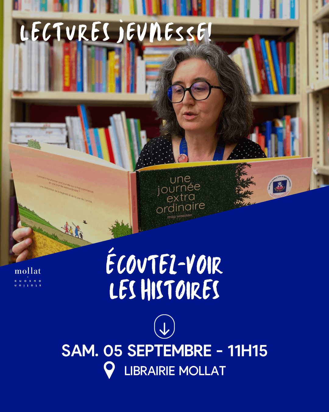 Écoutez voir les histoires : enfants de 2 à 6 ans