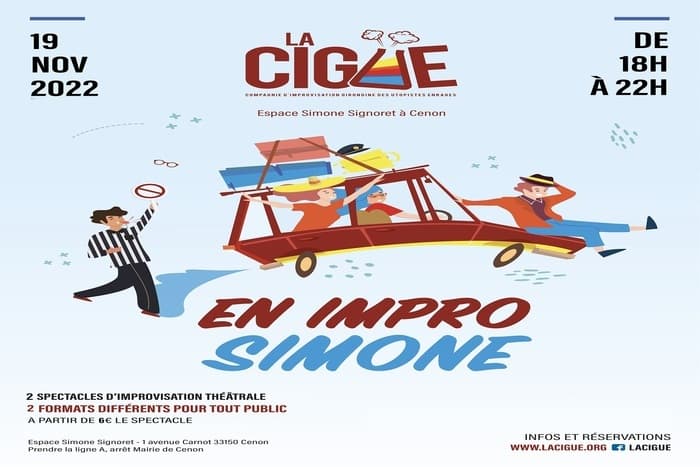 En impro Simone
