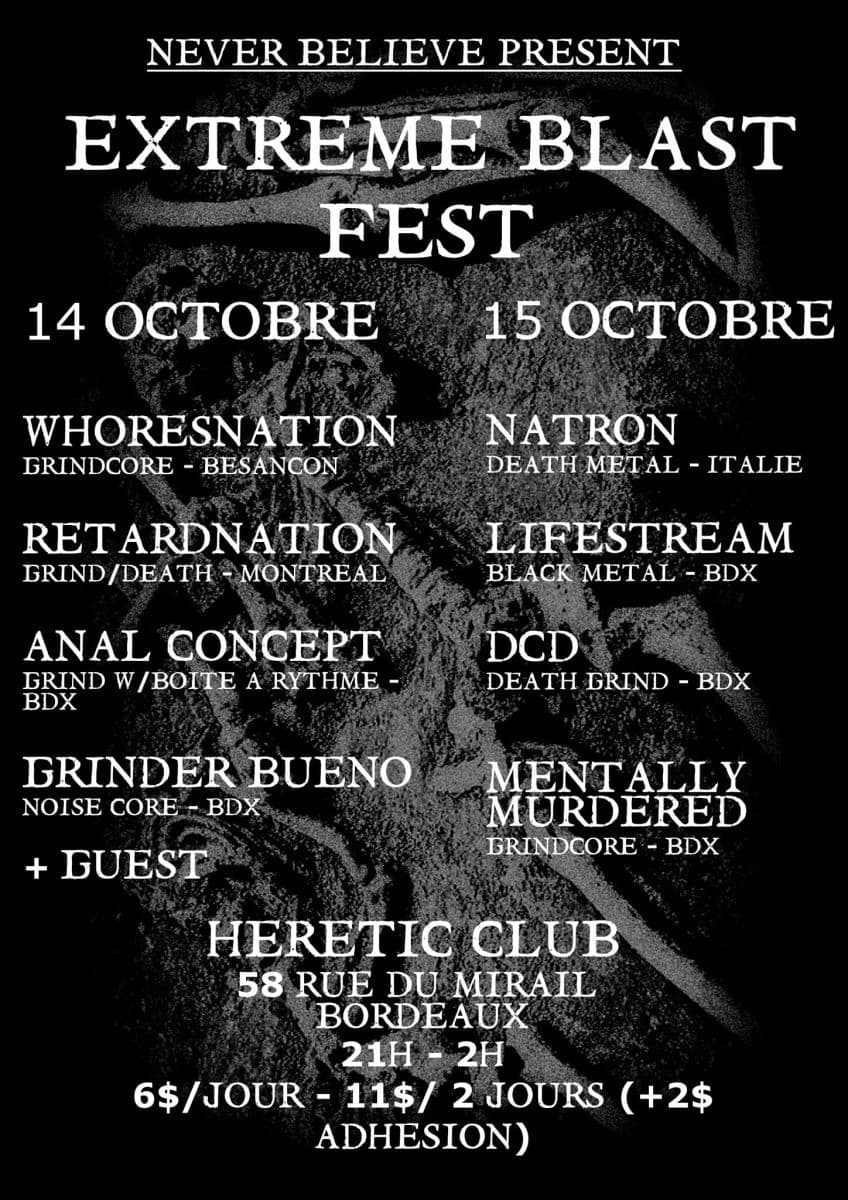 EXTREME BLAST FESTIVAL Part.1