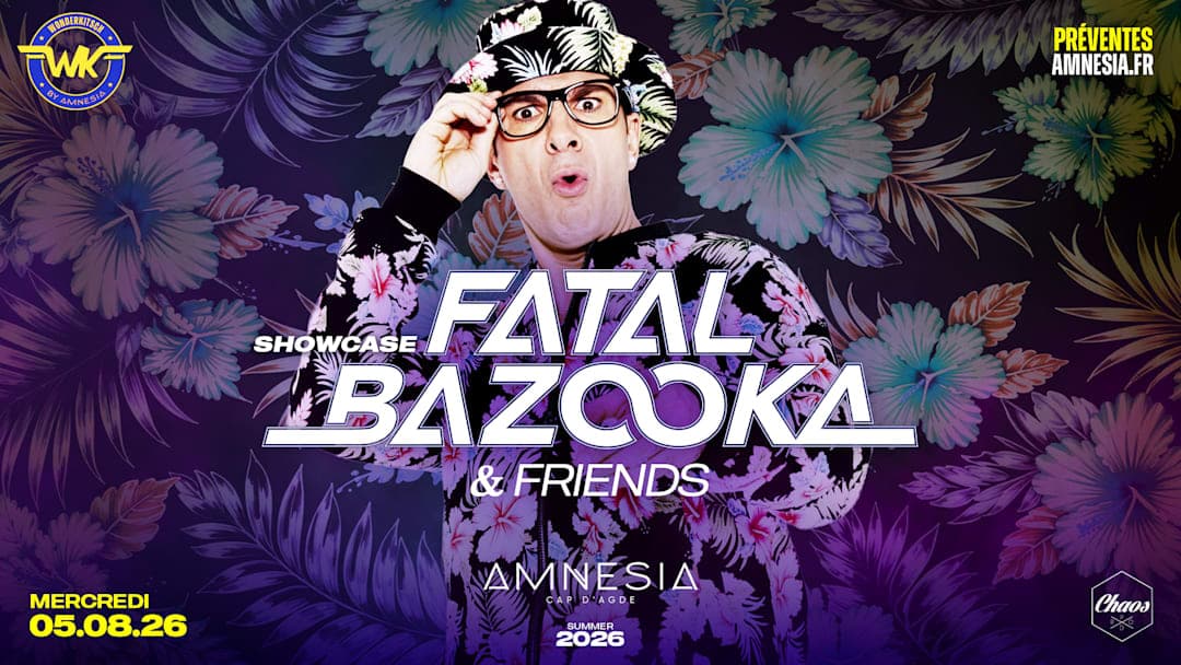 FATAL BAZOOKA & FRIENDS @ AMNESIA