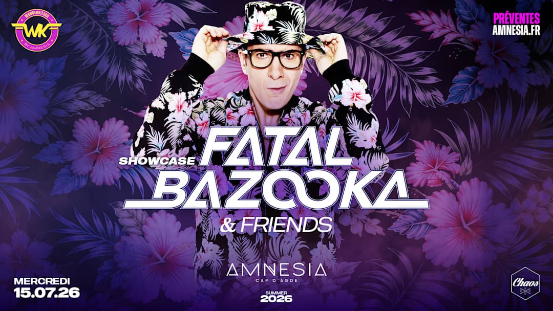 FATAL BAZOOKA & FRIENDS @ AMNESIA