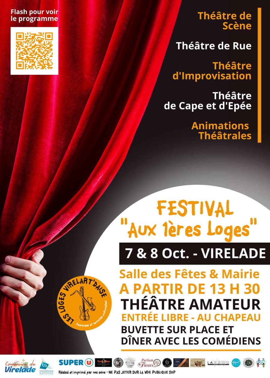 Festival "Aux 1ères Loges" - Théâtre amateur