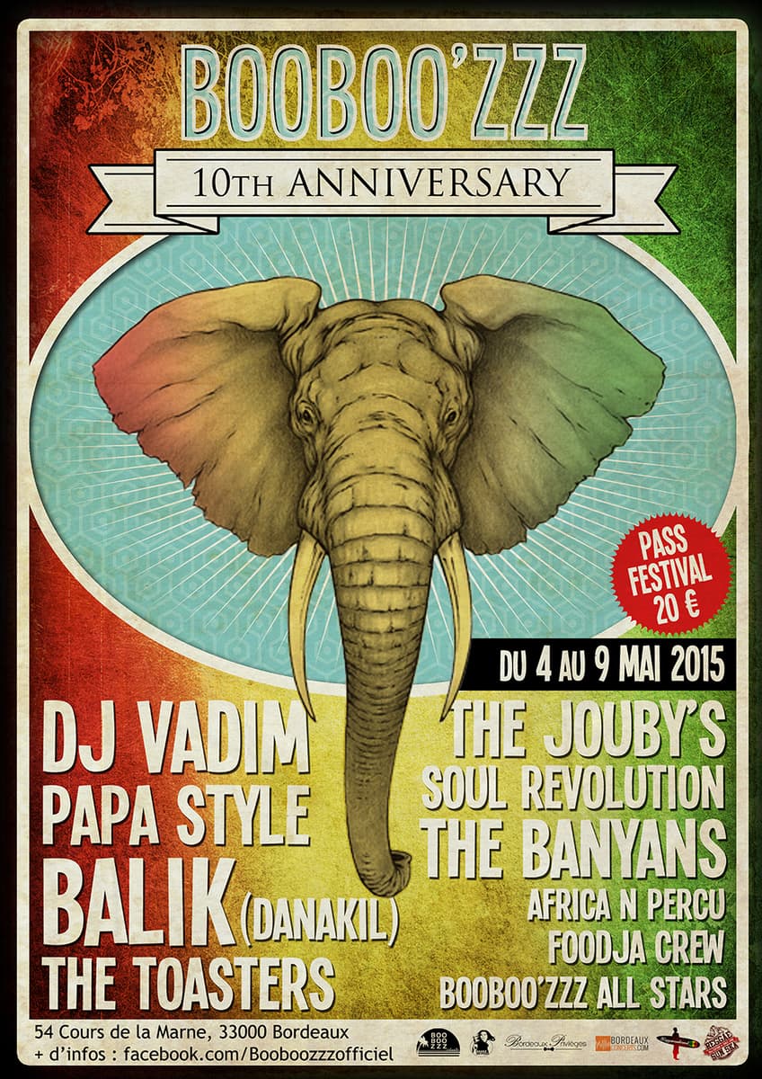 FESTIVAL BOOBOO'ZZZ : REGGAE SUN SKA PARTY