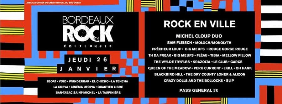 Festival Bordeaux Rock #13 : Rock en ville