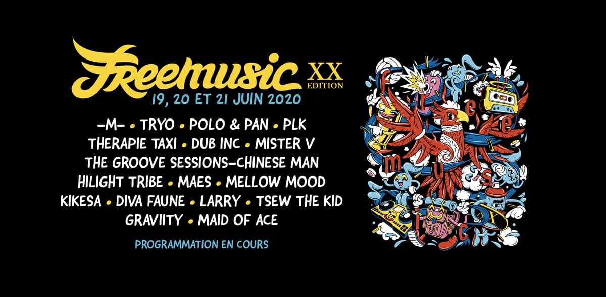 Festival Freemusic 2020 - 20ème édition