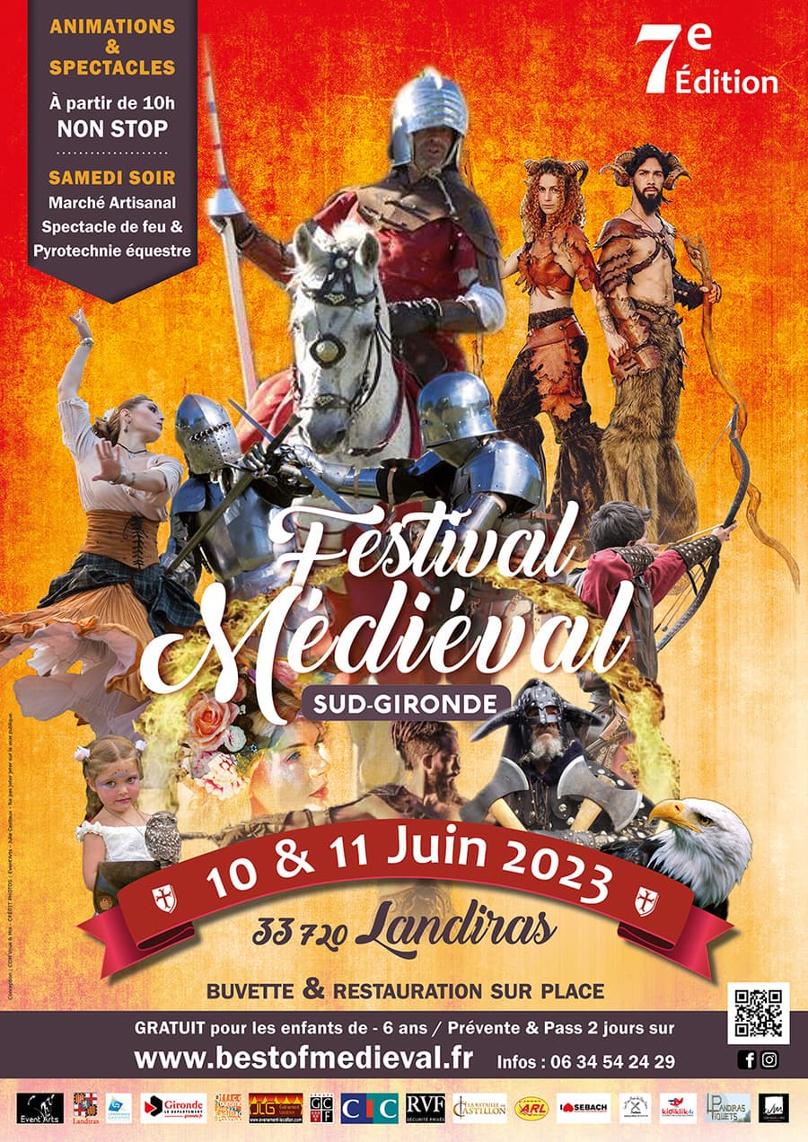 Festival Médiéval Sud Gironde Acte VII