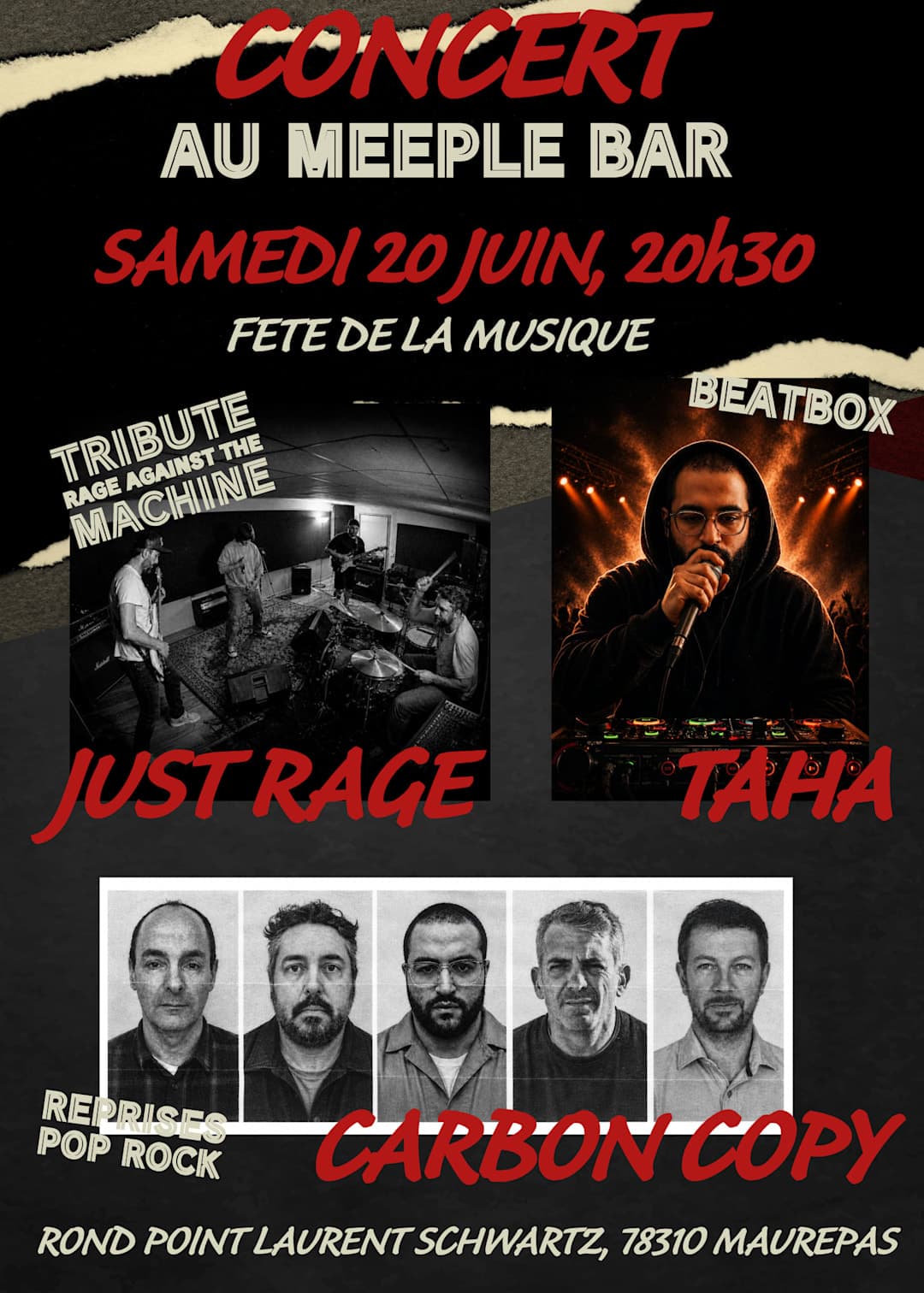 Fete de la musique 2026 au Meeple